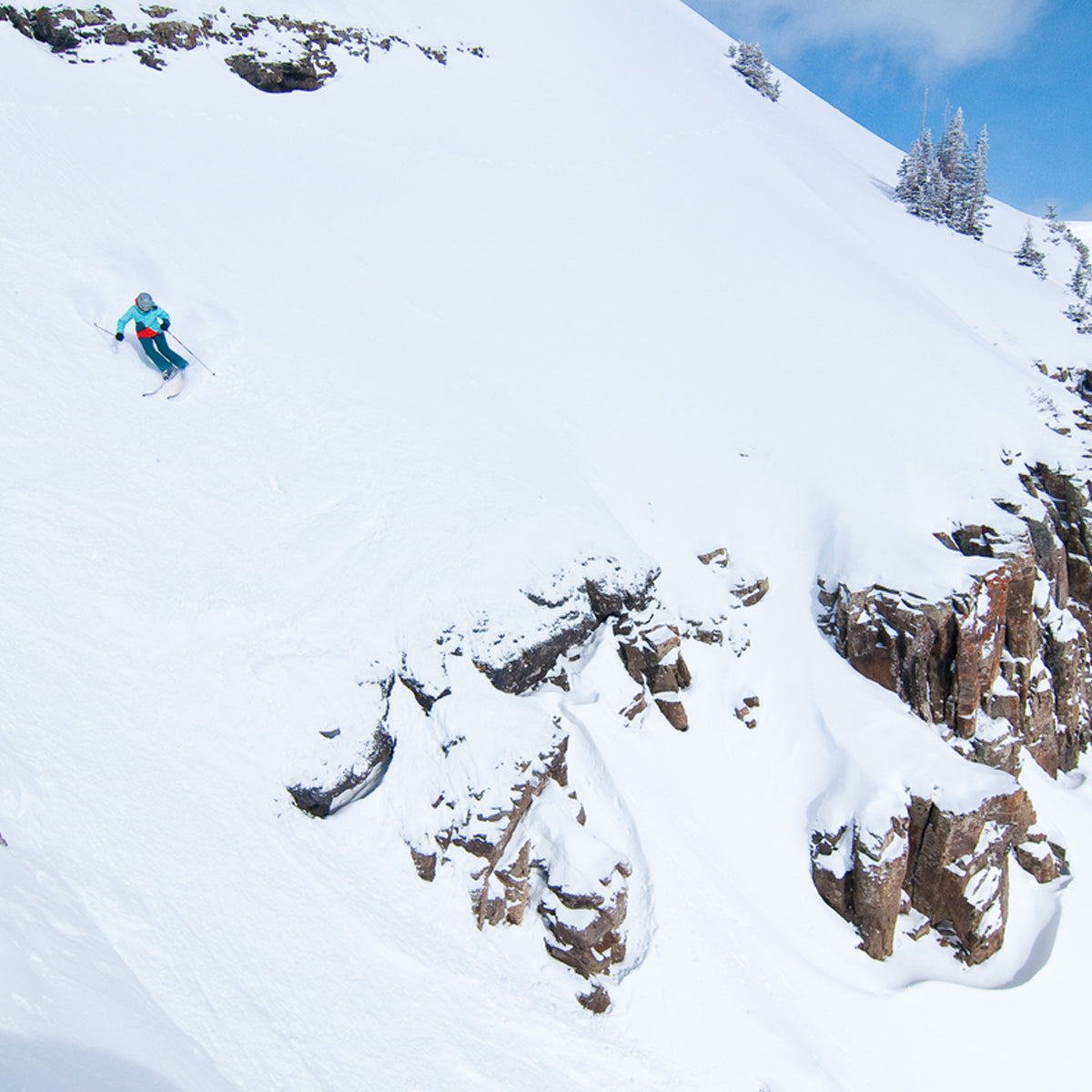 Heather Baltzley's favorite ski photo of herself, ever.