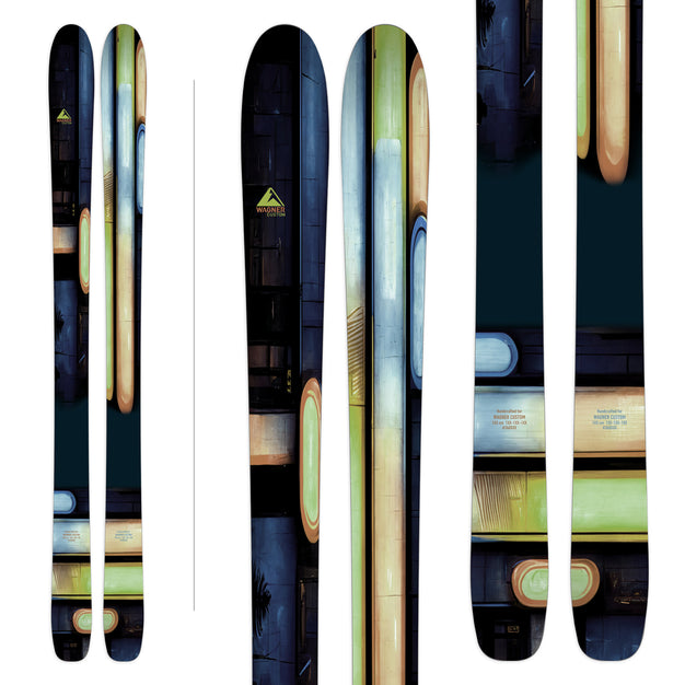 Number 1 Zen house Graphic from Wagner Custom Skis