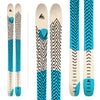 Mountain Lines Ocean View house Graphic from Wagner Custom Skis